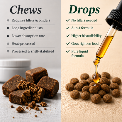 Liquid Probiotic Drops for Dogs (60mL)