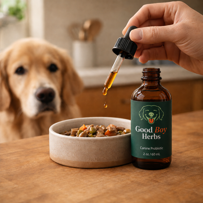 Liquid Probiotic Drops for Dogs (60mL)